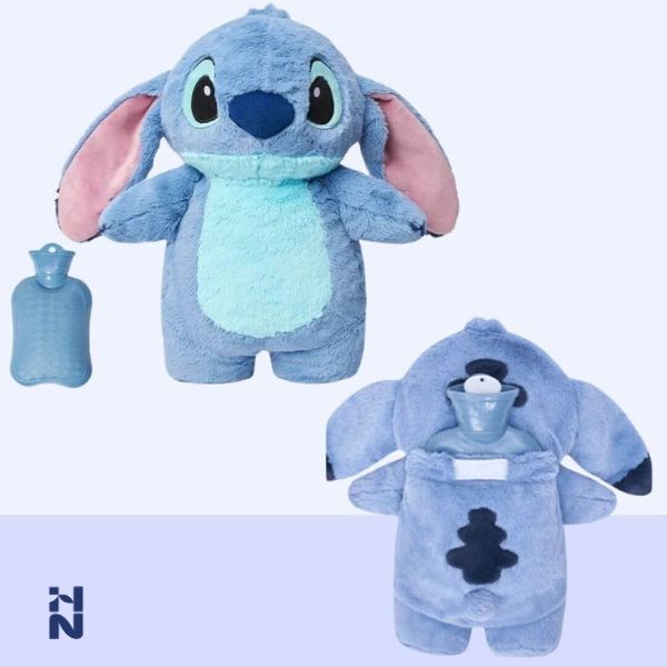 Stitch Peluche Calentador – Cólicos, Frío y Dolor de Panza ¡Adiós!