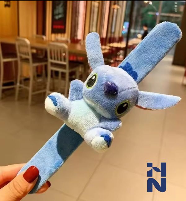 Pulsera Peluche Enrollable – Stitch & Angel
