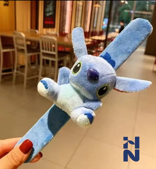 Pulsera Peluche Enrollable – Stitch & Angel