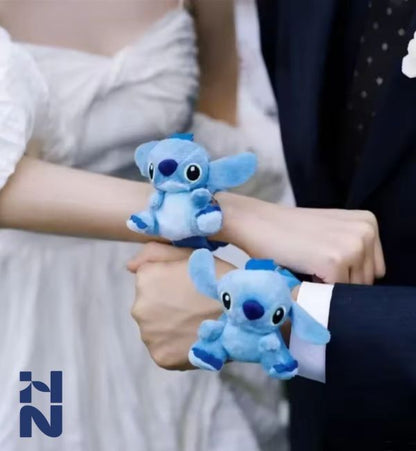 Pulsera Peluche Enrollable – Stitch & Angel