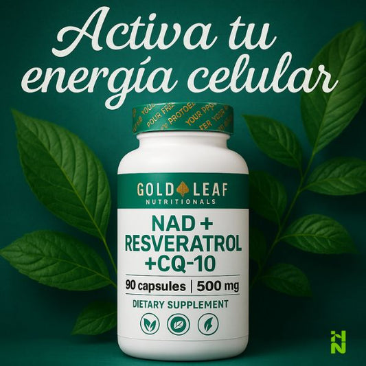 💥NAD+ Resveratrol con CQ10