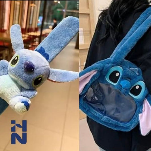 🛍️ PACK ESPECIAL – Bolso Peluche + Pulsera Enrollable