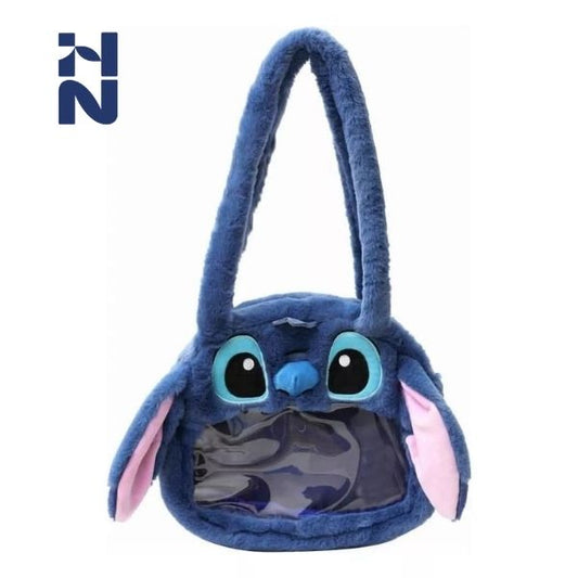 👜 Bolso Peluche Orejitas Azul – Edición Limitada