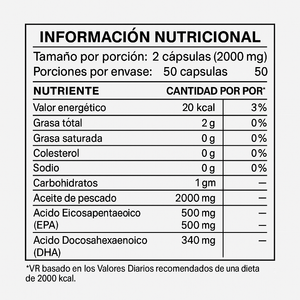 🧠🫀🐟Omega 3 Triple 1400mg Nature’s Herbalmax