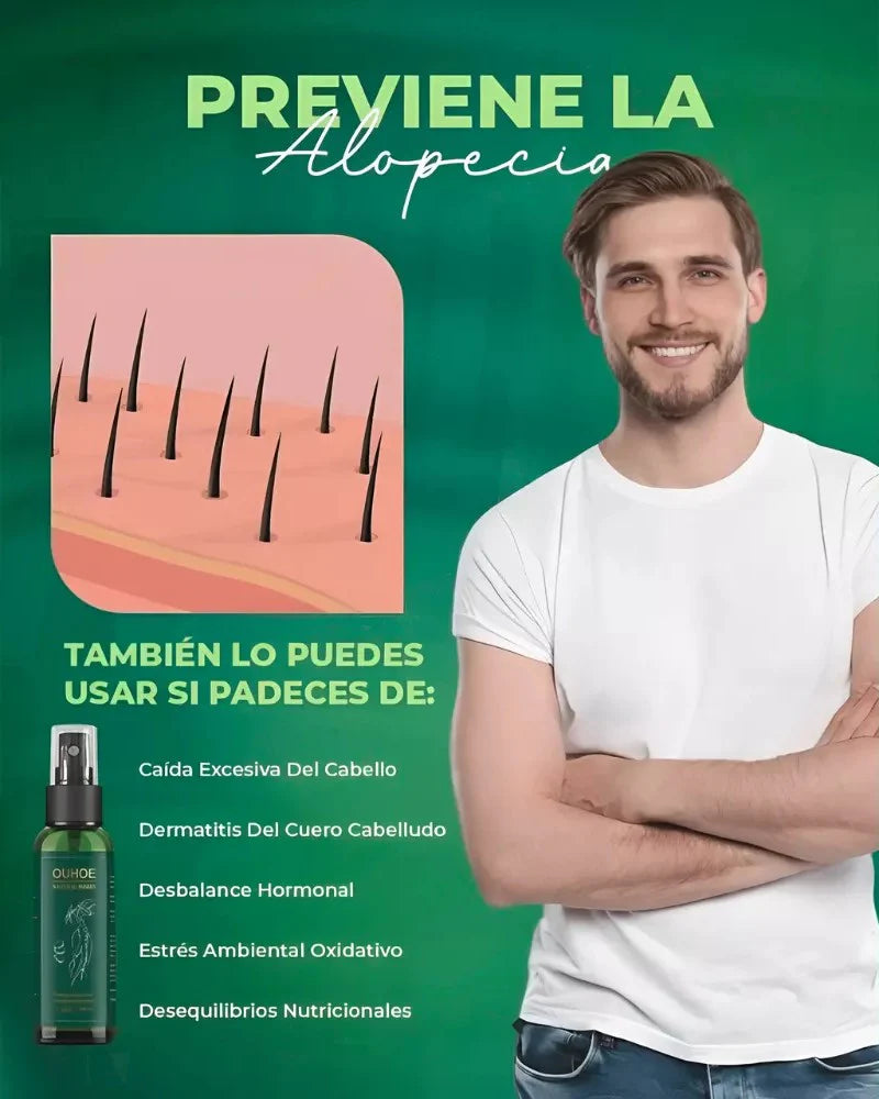 Spray Ouhoe – El Elixir del Crecimiento Capila